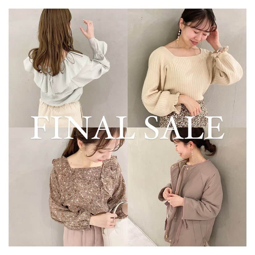 flower OFFICIAL WEB STOREさんのインスタグラム写真 - (flower OFFICIAL WEB STOREInstagram)「♥️ WINTER FINAL SALE ♥️  本日より各店舗・ウェブショップにて、人気アイテムを含めたセールアイテムが最終お値下げ中🛒✨✨  またさらにSALE対象商品が2点で表示価格より10%OFFに・・！  3点目以降も10%OFFとなります👌🏼✨  【web shop限定】  ウェブショップでは、SALE対象商品が2点で表示価格よりなんと20%OFFに・・💝  気になっていたアイテムをお得にお買い求めいただけるチャンスです🛒 この機会にぜひご利用くださいませ♩ ＿＿＿＿＿＿﻿ ﻿ ﻿  現在、通信販売の送料手数料が 無料キャンペーン中！🚚🔅 ﻿ WEB SHOPからはもちろん、店舗通販でのご購入も可能ですので、各店舗へお気軽にお問い合わせくださいませ。 ﻿ ﻿ ＿＿＿＿＿＿＿＿﻿ ﻿ ﻿  #flower2020aw #フラワー #rosy﻿ #flower #flowerwebshop #webshop  #ネットショッピング #通販サイト #レディースファッション #love #girl #style #fashion #coordinate #shopping #tokyo #new #2020aw  #セール」1月29日 17時22分 - flower_web