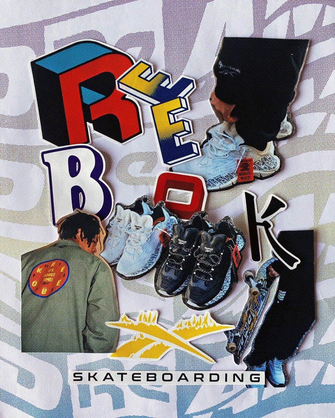 Reebok classic JPさんのインスタグラム写真 - (Reebok classic JPInstagram)「東京を代表するファッションブランド「BlackEyePatch」が、90年代のスケートボードカルチャーをテーマにグラフィックを制作した「Reebok DESIGNED by BlackEyePatch」 1月29日（金）発売。 #リーボッククラシック #BlackeyePatch」1月29日 17時21分 - reebokclassicjp