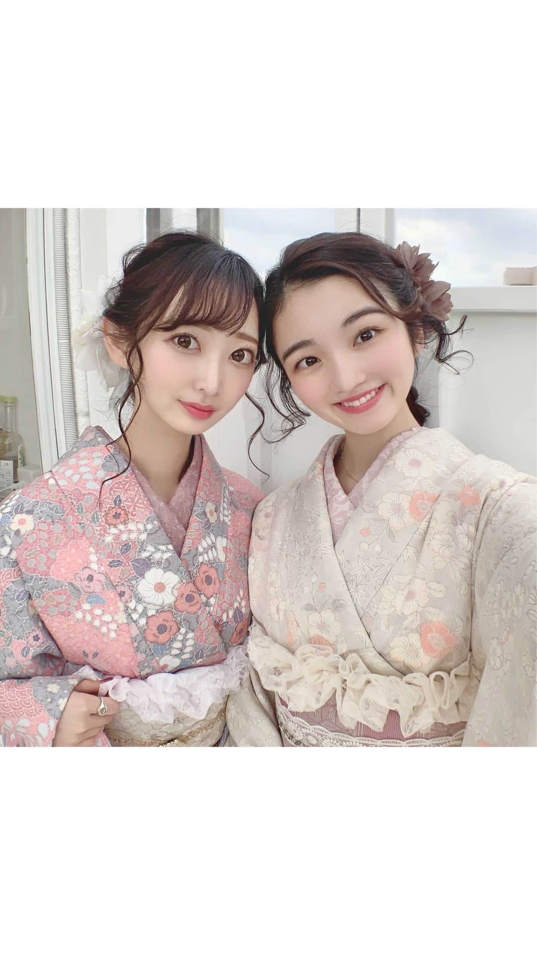 のインスタグラム：「楽しかった京都詰め込んだ❤︎  #京都 #着物 #着物レンタル #京都観光 #マカロン #noncaron   @maayuko112 @okimonoya」