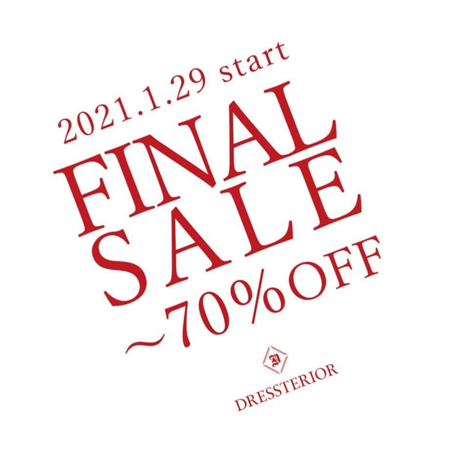 DRESSTERIOR_MEN_ドレステリアのインスタグラム