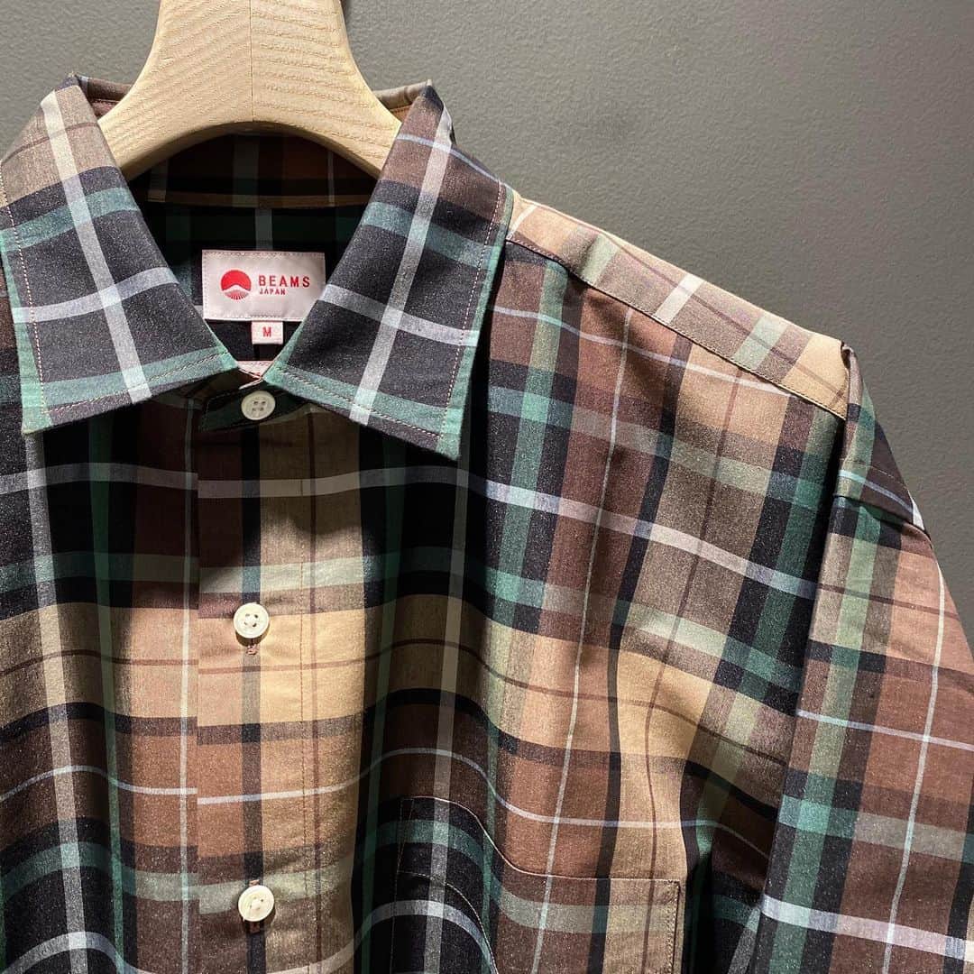 BEAMS JAPANさんのインスタグラム写真 - (BEAMS JAPANInstagram)「＜BEAMS JAPAN ORIGINAL＞ Mens Mini Regular Loose Check Shirt ¥16,800+TAX Item No.11-11-6612 BEAMS JAPAN 2F ☎︎03-5368-7317 @beams_japan #beams #beamsjapan #beamsjapan2nd Instagram for New Arrivals Blog for Recommended Items」1月29日 19時21分 - beams_japan