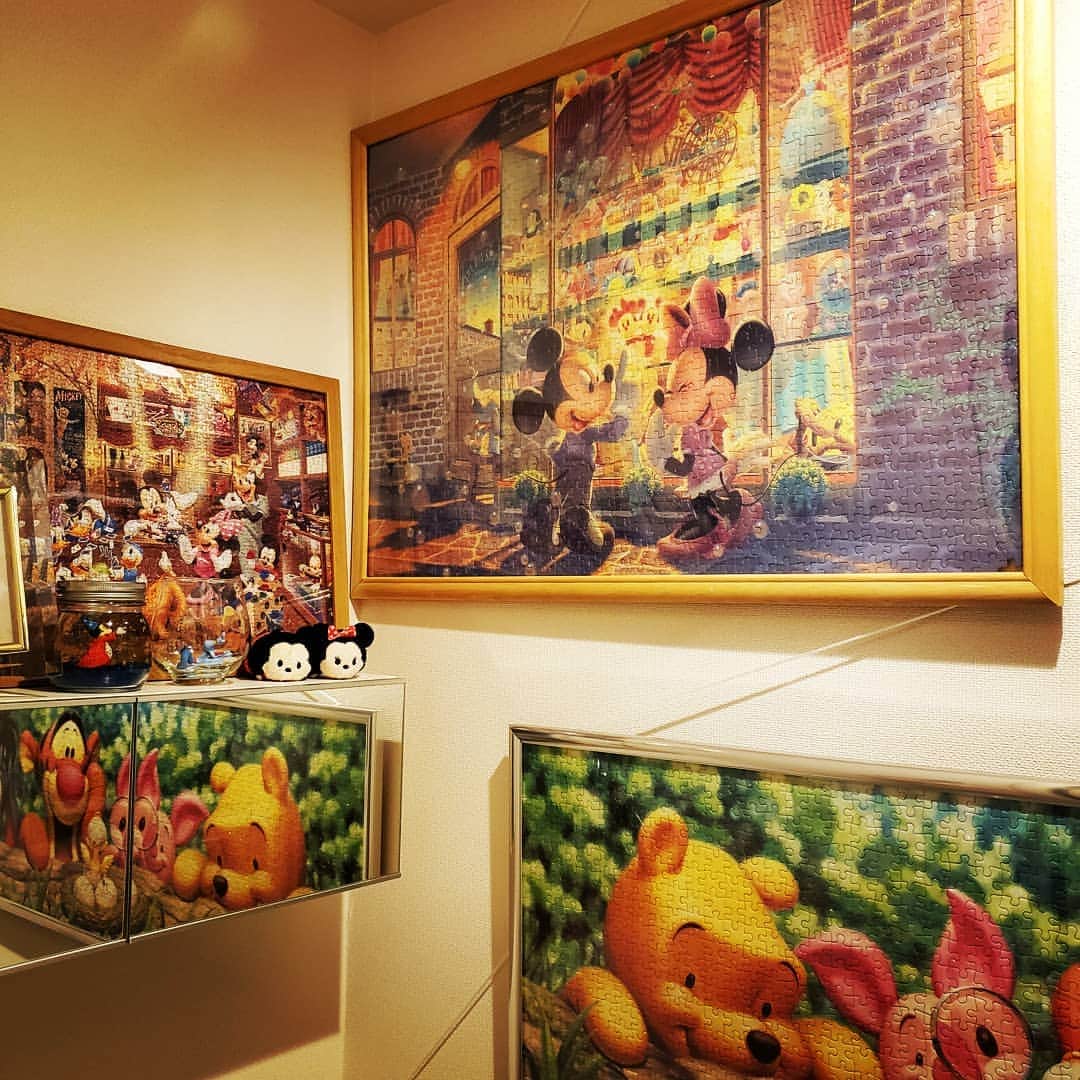Seiji＠きたくぶさんのインスタグラム写真 - (Seiji＠きたくぶInstagram)「新居のトイレが片付いた！ の巻w  #ディズニー #パズル #Disney」1月29日 19時31分 - seijikitakubu