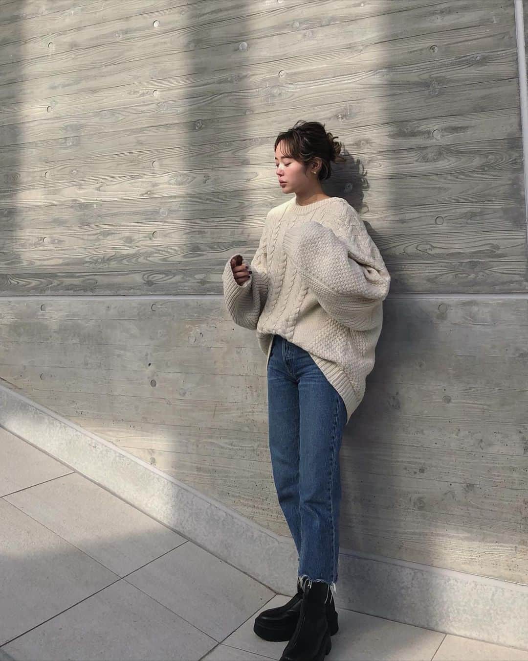 島居玲子のインスタグラム：「🤍 #levis #therow」