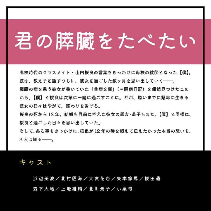 フジテレビ「FOD」さんのインスタグラム写真 - (フジテレビ「FOD」Instagram)「りんたろー。＆兼近がFODの新作・名作をPon！Pon！見せまくり！👏 昨日放送『EXITV！』ゲスト・えなこさんが紹介したお気に入り作品をご紹介🎬  #カメラを止めるな！ #君の膵臓をたべたい  FODにて大好評配信中！ぜひプロフィールのURLからチェックしてくださいね👀  #FOD #ドラマ #映画 #アニメ #ドラマ好きな人と繋がりたい  #おうち時間 #EXIT #EXITV #カメ止め #きみすい #濱津隆之 #真魚 #しゅはまはるみ #長屋和彰 #細井学 #市原洋 #山﨑俊太郎 #大沢真一郎 #竹原芳子  #浜辺美波 #北村匠海 #大友花恋 #矢本悠馬 #桜田通 #森下大地 #上地雄輔 #北川景子 #小栗旬」1月29日 20時20分 - fod_official