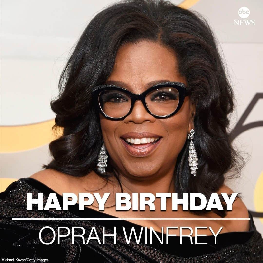 ABC Newsさんのインスタグラム写真 - (ABC NewsInstagram)「HAPPY BIRTHDAY: American TV host, producer, actress, author and philanthropist Oprah Winfrey is 67 today.  #happybirthday #oprahwinfrey」1月29日 20時30分 - abcnews