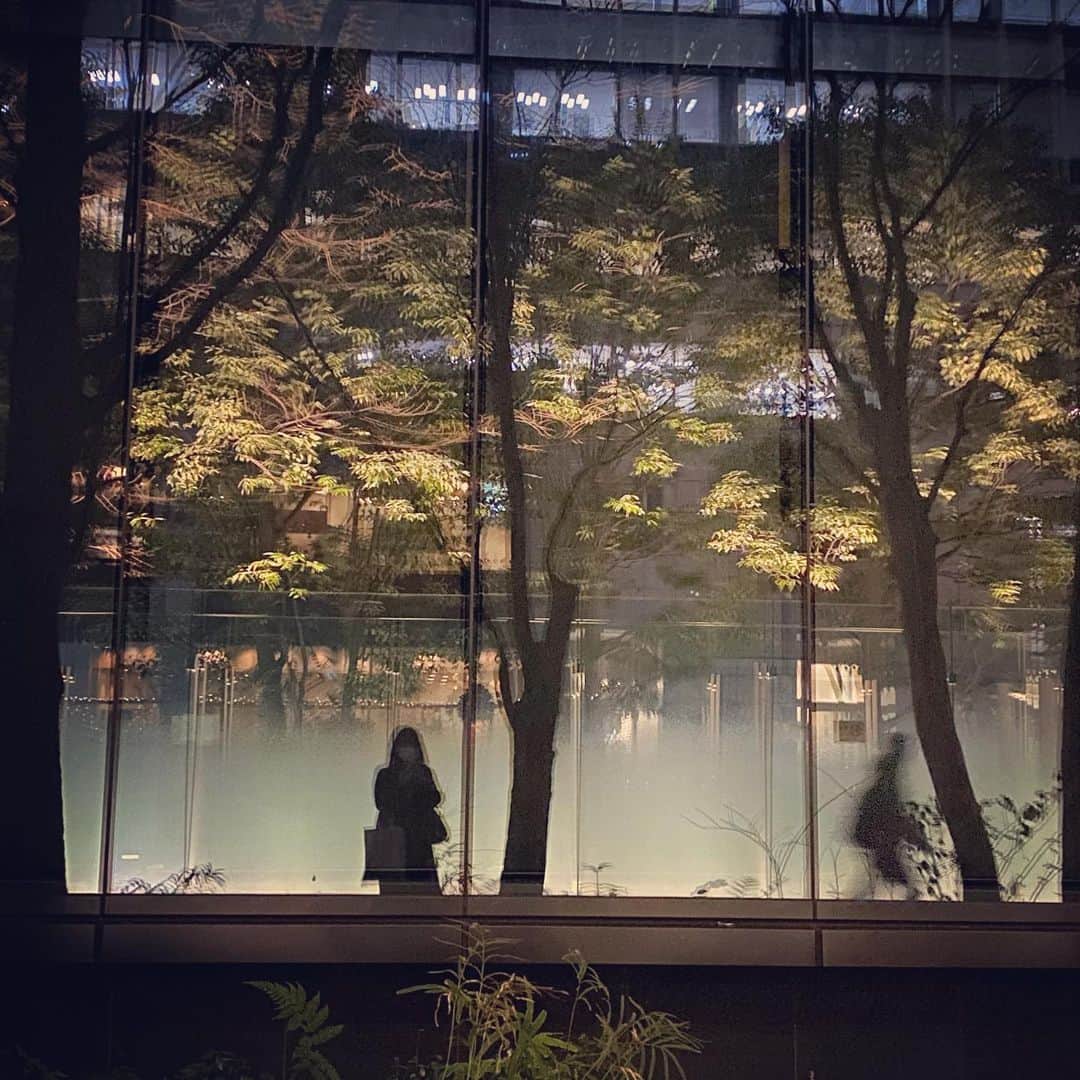 のインスタグラム：「夜のおおてもり。今週もお疲れ様でした。  #otekomachi #大手小町 #大手町 #おつかれちゃん」