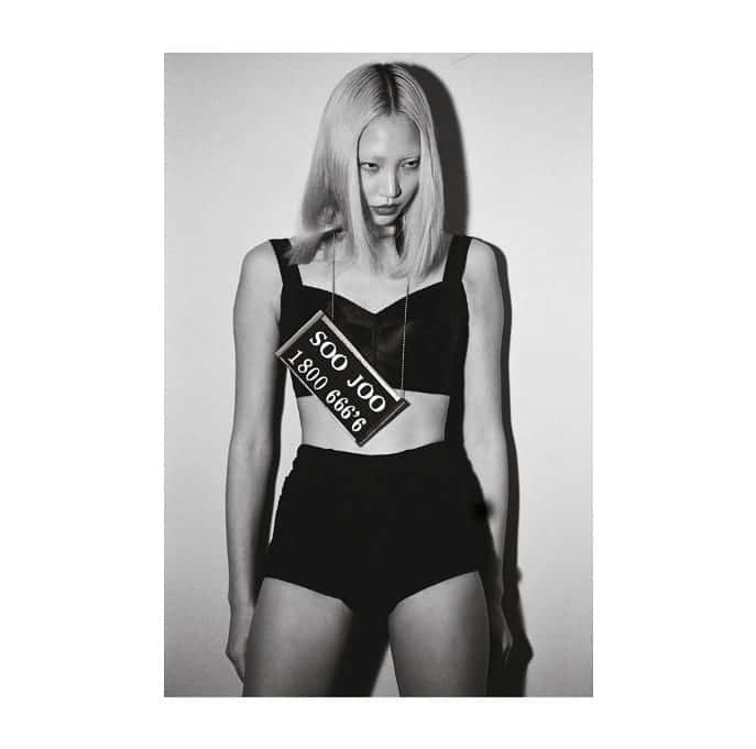 ZOO Magazineさんのインスタグラム写真 - (ZOO MagazineInstagram)「ZOO ARCHIVE:  'Breaking Leather' as seen in ZOO Magazine Issue #58.  Photography by Hugh Lippe  Model Soo Joo Park wears: bra Dolce & Gabbana @dolcegabbana shorts GUESS @guess  Fashion Director: Joanne Blades at Art Department, NYC @joanneblades Hair: Rita Marmor at Walter Schupfer Management Make-up: Dotti at Statement Artists Manicurist: Geraldine Holford Model: Soo Joo Park at Women Model Management, NYC Fashion Assistant: Cecilia Liu Production: Navia Vision Lighting: Jamie Strachan  Special thanks to Bleeker Digital Solutions  #zoomagazine #zoo #zoomagazine #zooarchive #hughlippe」1月29日 21時33分 - zoomagazine