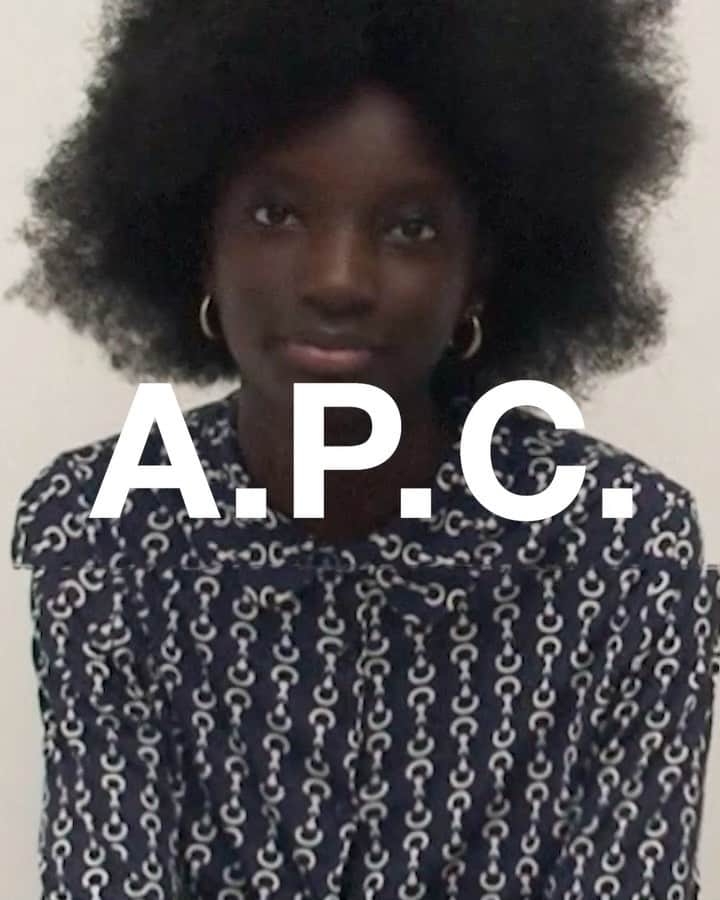 アーペーセーのインスタグラム：「A.P.C. Spring/Summer 2021 collection.⠀ ⠀ @assabaradjii interviewed and filmed by Tess Petronio (@documentedbytess )  Creative direction: @suzannekoller   Available in stores and at apc.fr⠀ ⠀ #APC #APCcollection #APCSS21」