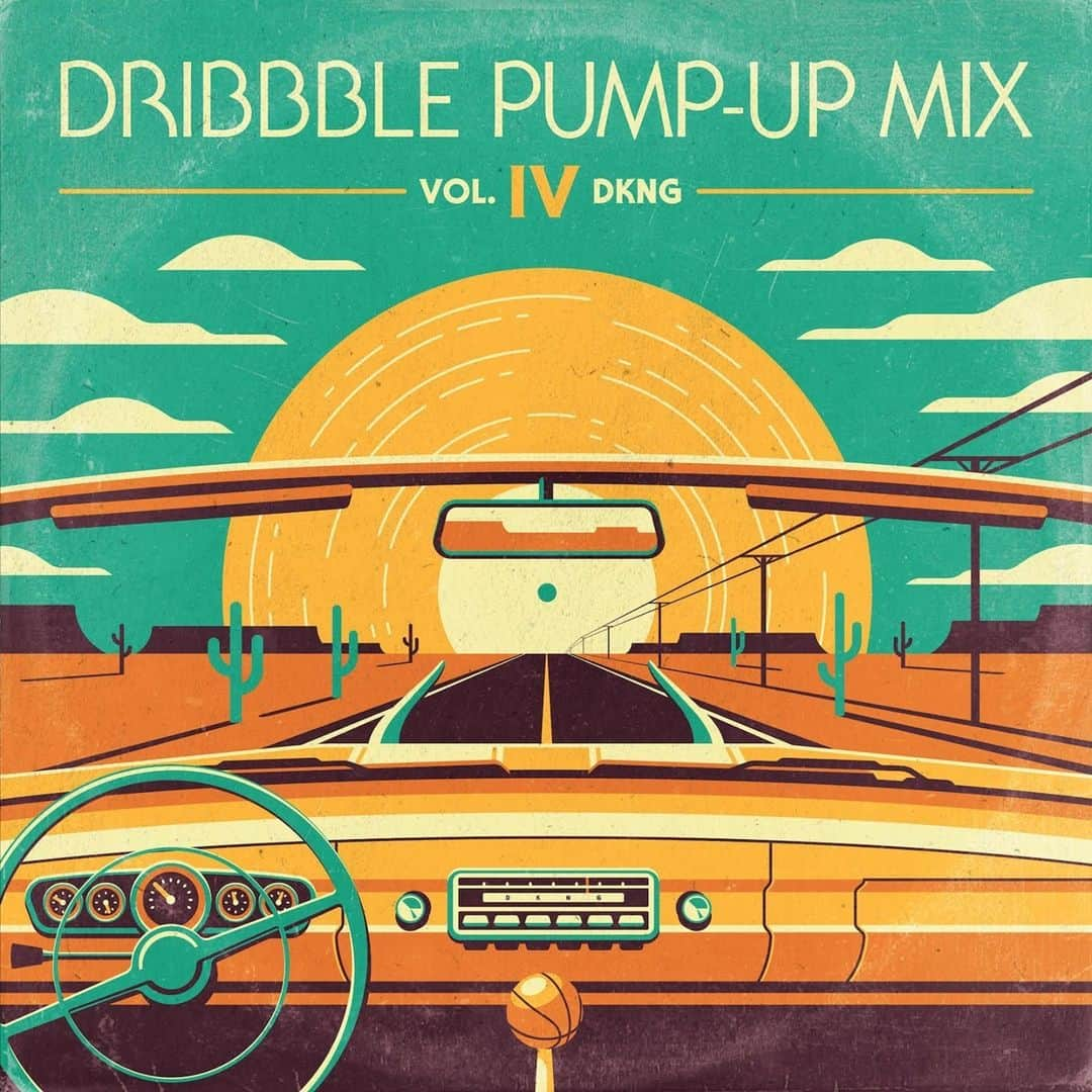 Dribbbleさんのインスタグラム写真 - (DribbbleInstagram)「🎧 DRIBBBLE'S PUMP-UP MIX VOL. 4 — @dkngstudios ⠀ ⠀ Dribbblers! We’re back with our 4th monthly edition of Dribbble’s Pump-Up Mix—your monthly Q&A and curated playlist of songs highlighting your favorite designers and the music that influences their process.⠀ ⠀ 🙌 Joining us this month is none other than powerhouse design & illustration duo, DKNG! Here's a little taste of the playlist they've graciously put together for you: ⠀ ⠀ "Much of our work is inspired by travel, and we’re missing travel a ton these days. This playlist includes some of our favorite road-tripping tunes, and also features all artists that we’ve worked with on projects like gig posters and album art.” 🚙 🌅⠀ ⠀ Tap the link in our bio to check out the songs & sounds that power DKNG's creativity and don’t forget to follow Dribbble on Spotify for more designer-curated mixes coming at you every month. ⠀ ⠀ Happy listening!⠀ ⠀ #dribbble #design #designers #designer #playlistart #playlist #music #illustration #albumart」1月29日 23時15分 - dribbble