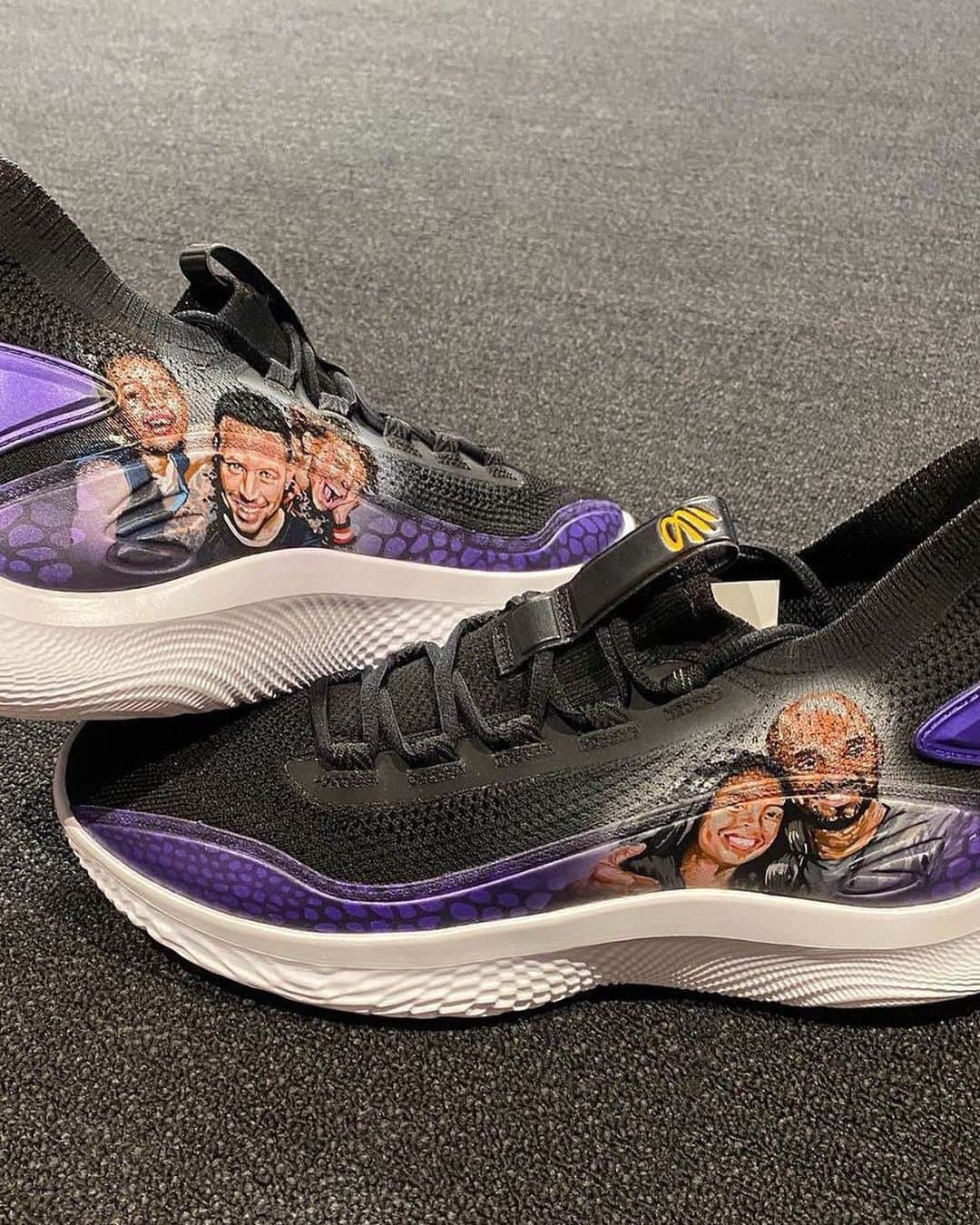 E! Onlineさんのインスタグラム写真 - (E! OnlineInstagram)「From one #GirlDad to another. Steph Curry paid special tribute to Kobe Bryant this week with his shoes. 💜 (📷: Getty Images/Instagram)」1月29日 23時46分 - enews