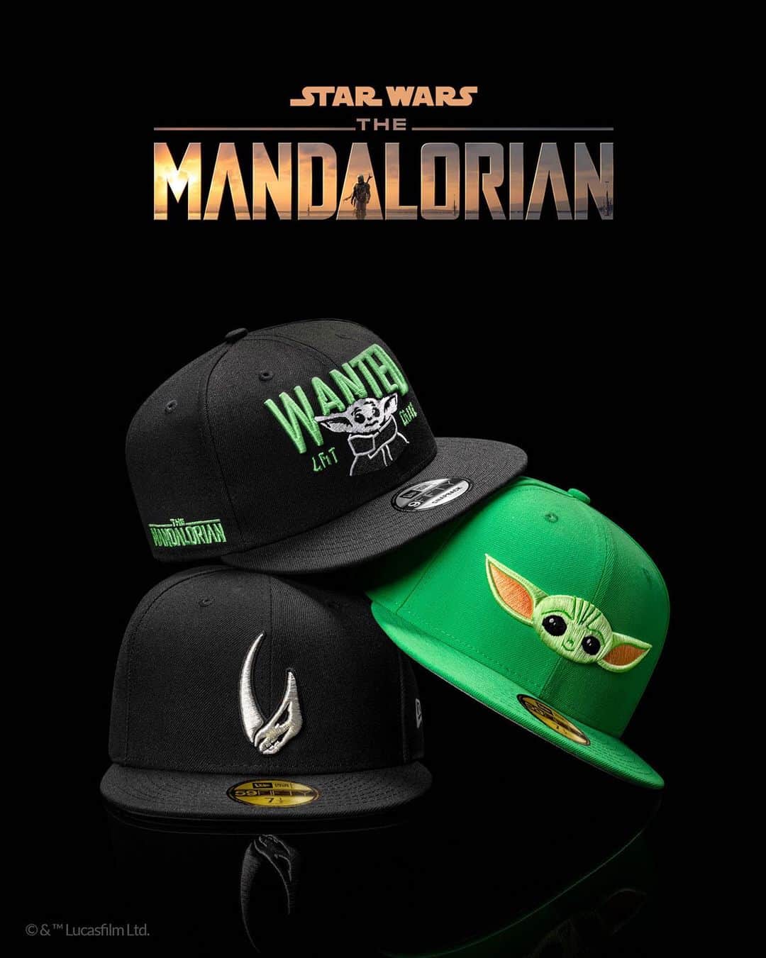 ニューエラ・キャップのインスタグラム：「We can’t wait for the return of The Mandalorian ™ Season 3, but in the meantime, we’ll drop our Mandalorian 2.0 collection at neweracap.com. This is the way. . Link in bio to shop」