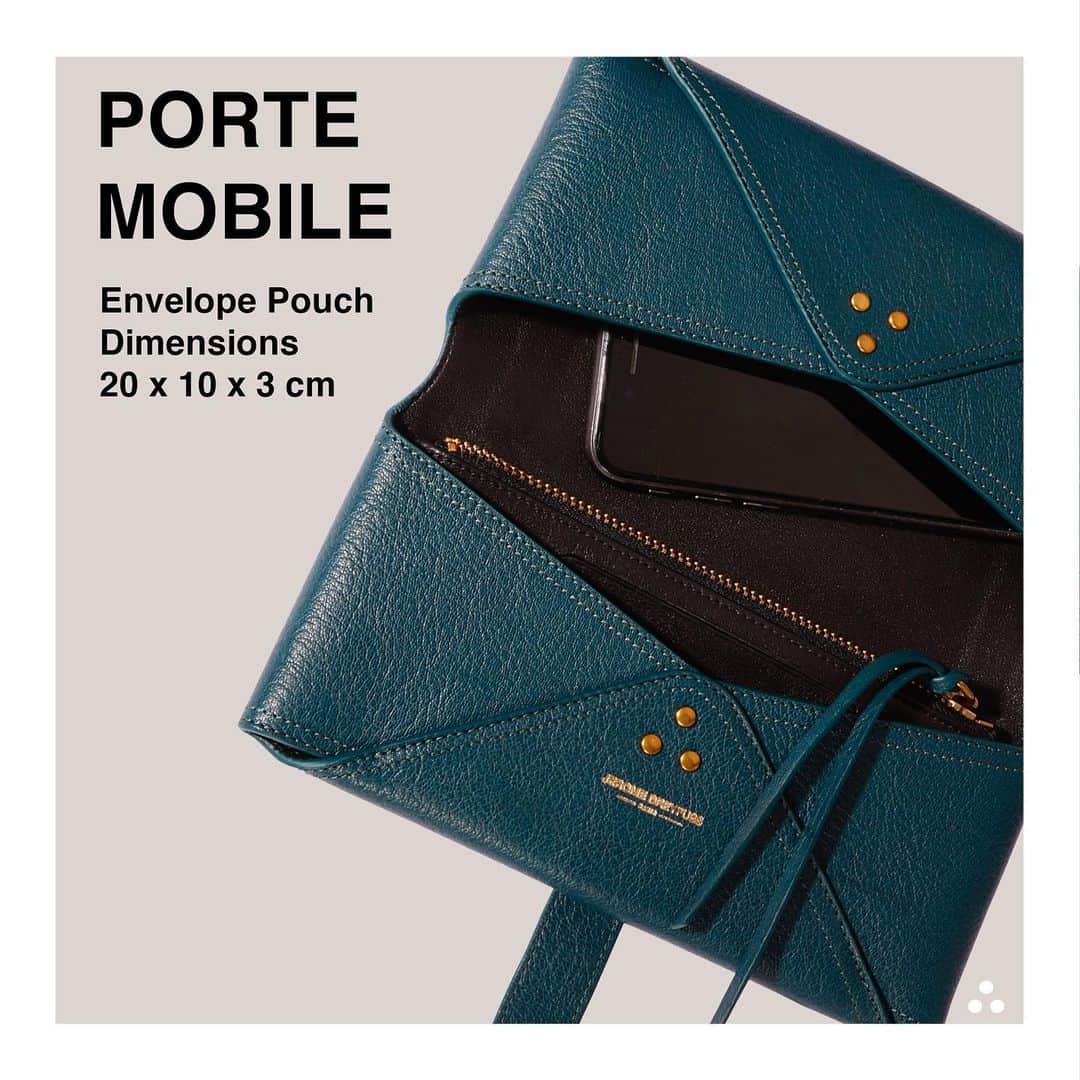 ジェロームドレイフュスさんのインスタグラム写真 - (ジェロームドレイフュスInstagram)「For those handbag-free days, choose the Porte Mobile for your essentials only . . Art Direction & Photo @germainchauveau Style @claire_dhelens #jeromedreyfuss #portemobile #jeromedreyfussportemobile #rootsdeluxe #ss21」1月30日 2時03分 - jeromedreyfuss