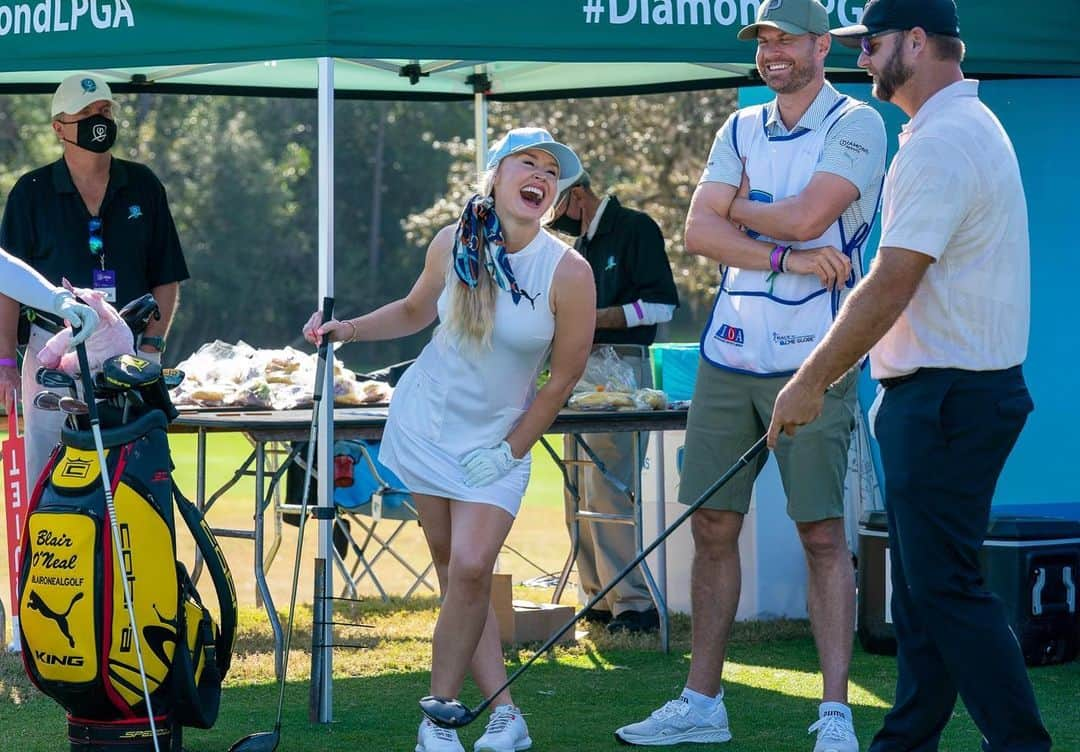 ブレア・オニールさんのインスタグラム写真 - (ブレア・オニールInstagram)「Flashback to last weeks final round playing in @diamondresorts #DiamondLPGA ⛳️🏌🏼‍♀️@lpga_tour #TOURNAMENTOFCHAMPIONS #fbf」1月30日 2時42分 - blaironealgolf