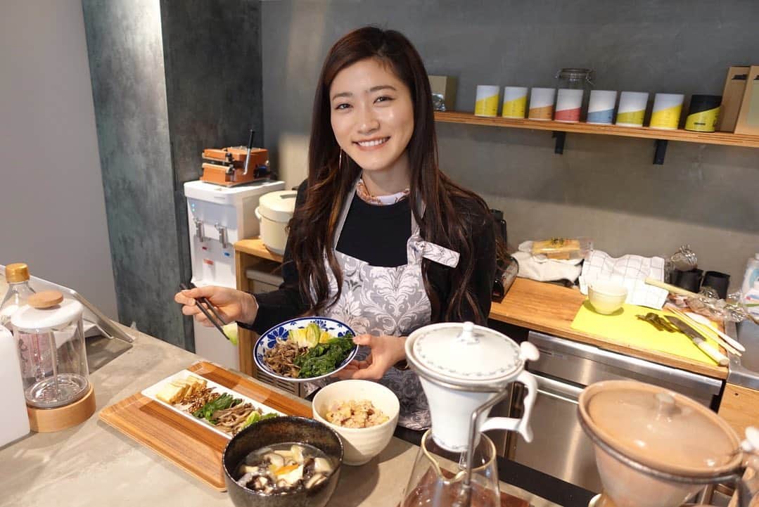 大野南香さんのインスタグラム写真 - (大野南香Instagram)「* Cooking with lots of love❤︎  #everydayhappy ︎︎﻿ ︎︎﻿☺︎︎﻿」1月30日 13時38分 - minaka_official