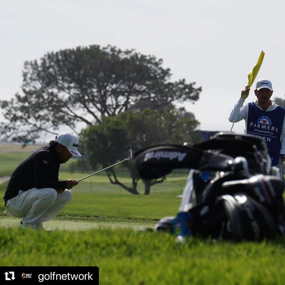 小平智さんのインスタグラム写真 - (小平智Instagram)「この写真好き⛳️ 俺黒すぎね‼️笑 悔しいけど成長してます‼️絶対いい成績出すぞ💪😤 いつも撮っていただきありがとうございます🙇‍♂️ @golfnetwork  #golfnetwork  #golf #ゴルフ #試合 #アメリカ #PGA #PGATOUR #成長 #感じる #強くなりたい #上手くなりたい #小平智」1月30日 13時34分 - satoshi_kodaira_official