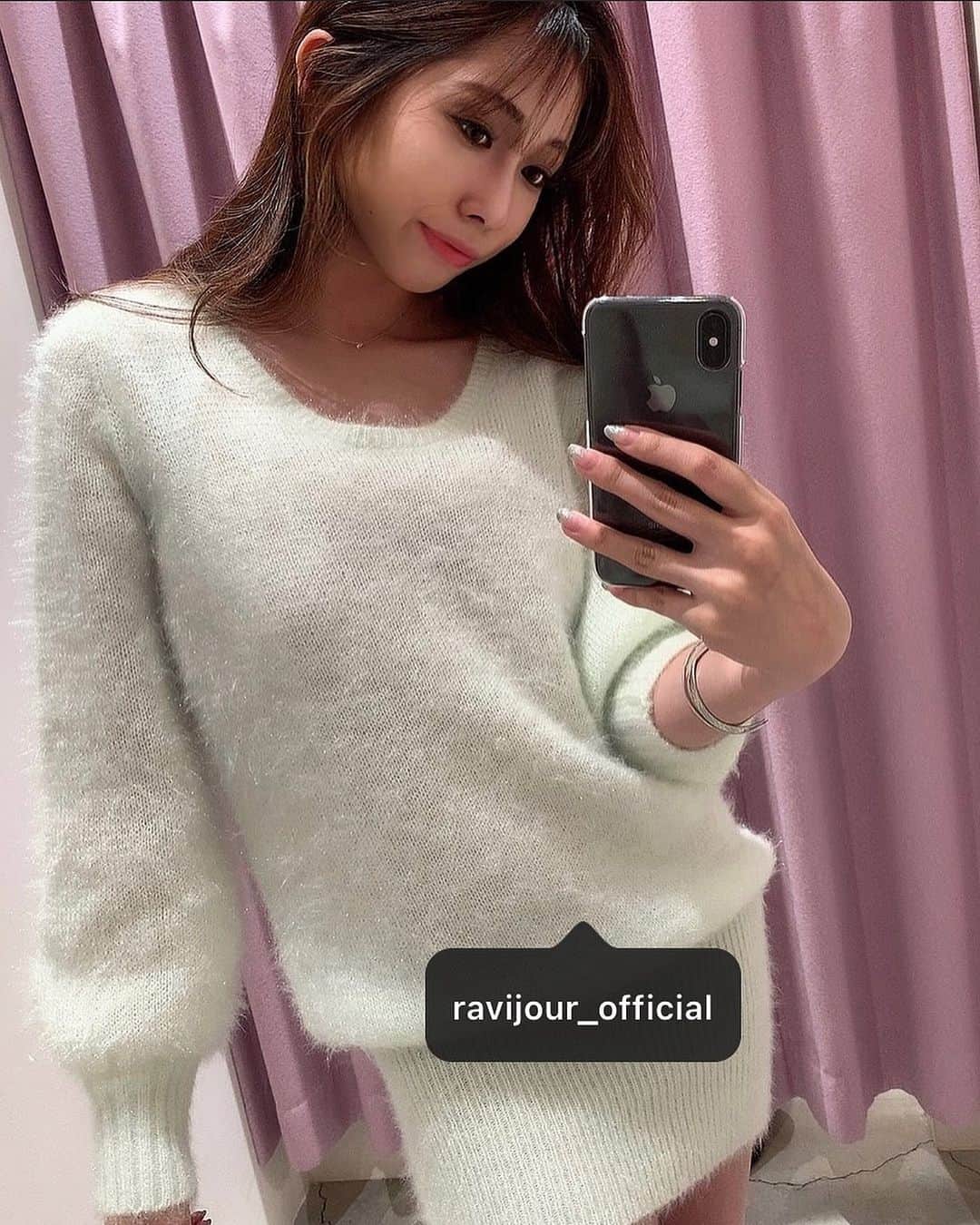 Ravijour札幌4丁目プラザ店のインスタグラム：「シャギーニットワンピース💄💄 30%OFFになってます🥰 詳しくはblog更新しました！💍 #SALE #RAVIJOUR #ラヴィジュール #ravijourstaff  #ravijour_official  #ravijoursapporo」