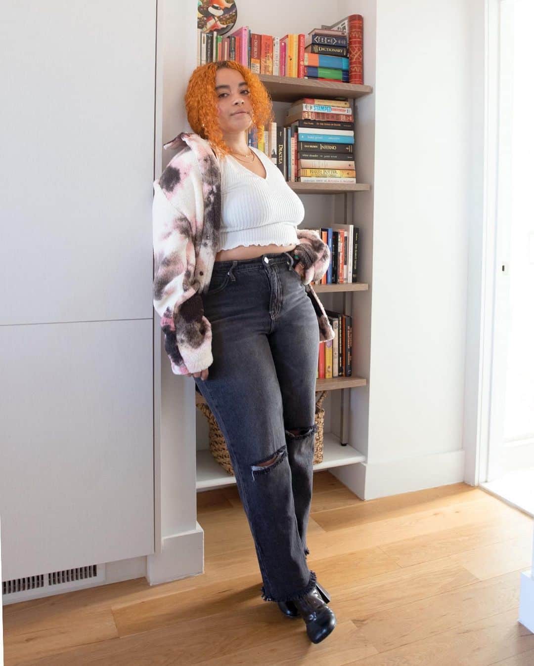 Nordstromさんのインスタグラム写真 - (NordstromInstagram)「BP. Denim looks good on you, @verooobonilla! Swipe to see how the fashion and lifestyle blogger styles our new Nordstrom Made sustainable denim line in three different but equally fashionable looks—we can't choose a favorite! Shop these outfits and more at the link in bio. #stayNspired」1月30日 5時16分 - nordstrom