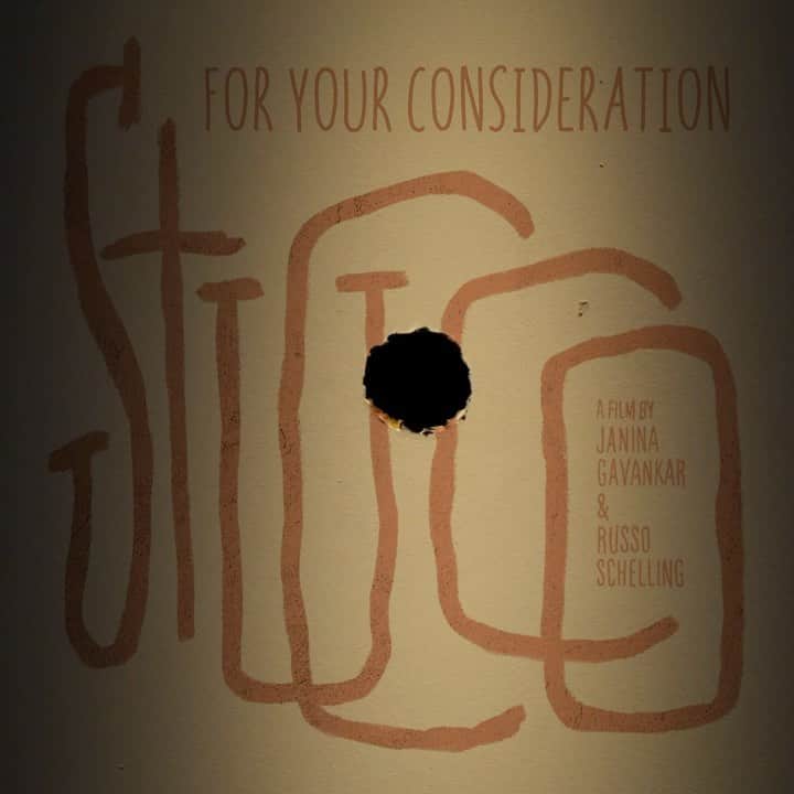 ジャニナ・ガヴァンカーのインスタグラム：「@stuccoshortfilm #FYC #foryourconsideration 😛」
