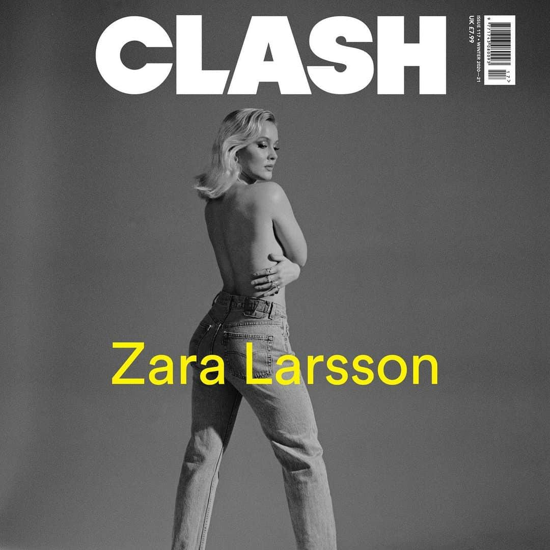 ザラ・ラーソンさんのインスタグラム写真 - (ザラ・ラーソンInstagram)「CLASH cover story out now  Photography @luccoiffait Fashion @kateiorga Hair @liamrussell.hair Make up @andrewgallimakeup」1月30日 5時55分 - zaralarsson