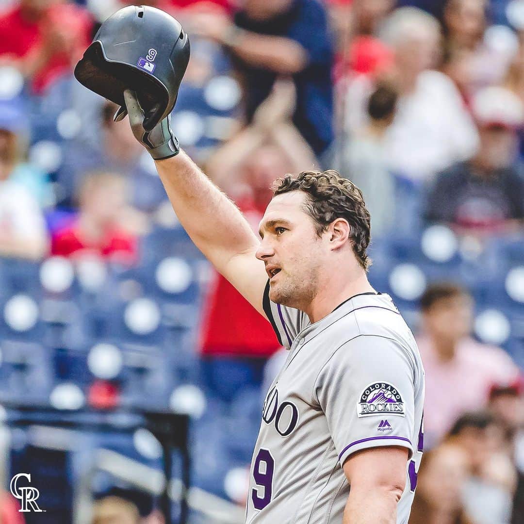 コロラド・ロッキーズのインスタグラム：「Congratulations to Daniel Murphy on an outstanding 12-year career. We wish Daniel and his family all the best in their future adventures!」