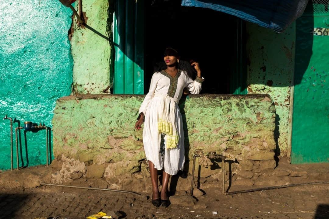 National Geographic Travelさんのインスタグラム写真 - (National Geographic TravelInstagram)「Photo by @christopheviseux / The month of January traditionally marks the Orthodox celebration of Epiphany in Ethiopia. The religious festival known as Timkat is honored with fervor throughout the country with processions and baptism reenactments. As I was concluding my day along the streets of Gonder, I stumbled upon this vibrant portrait. Follow me @christopheviseux for more from stories around the globe. #ethiopia #timkat #africa」1月30日 8時35分 - natgeotravel