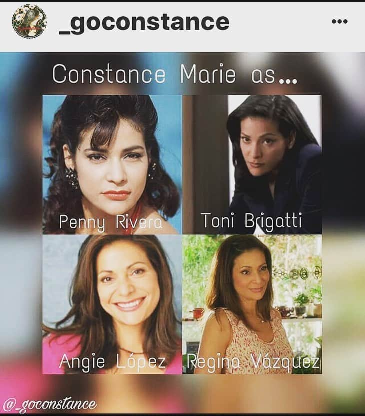 コンスタンス・マリーさんのインスタグラム写真 - (コンスタンス・マリーInstagram)「#FBF  Wow! The many characters I have played over the years.... 1988-TV version of Dirty Dancing (my first series) 1998-Early Edition. 2002-George López  2012-Switched At Birth  Such fun to play them all!! ✨🙌🏽✨ Thanks for the fans who keep track! #Repost @_goconstance #DirtyDancing #1988  #EarlyEdition #1998  #GeorgeLopez #2002  #SwitchedAtBirth #2012」1月30日 8時36分 - goconstance