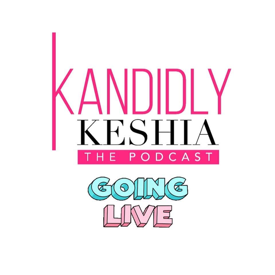 ケシア・ナイト・プリアムのインスタグラム：「I’m going LIVE for a special #KandidlyKeshia at 8pm EST!!   You have 45 minutes to grab a cocktail & meet me on IG LIVE 😜」