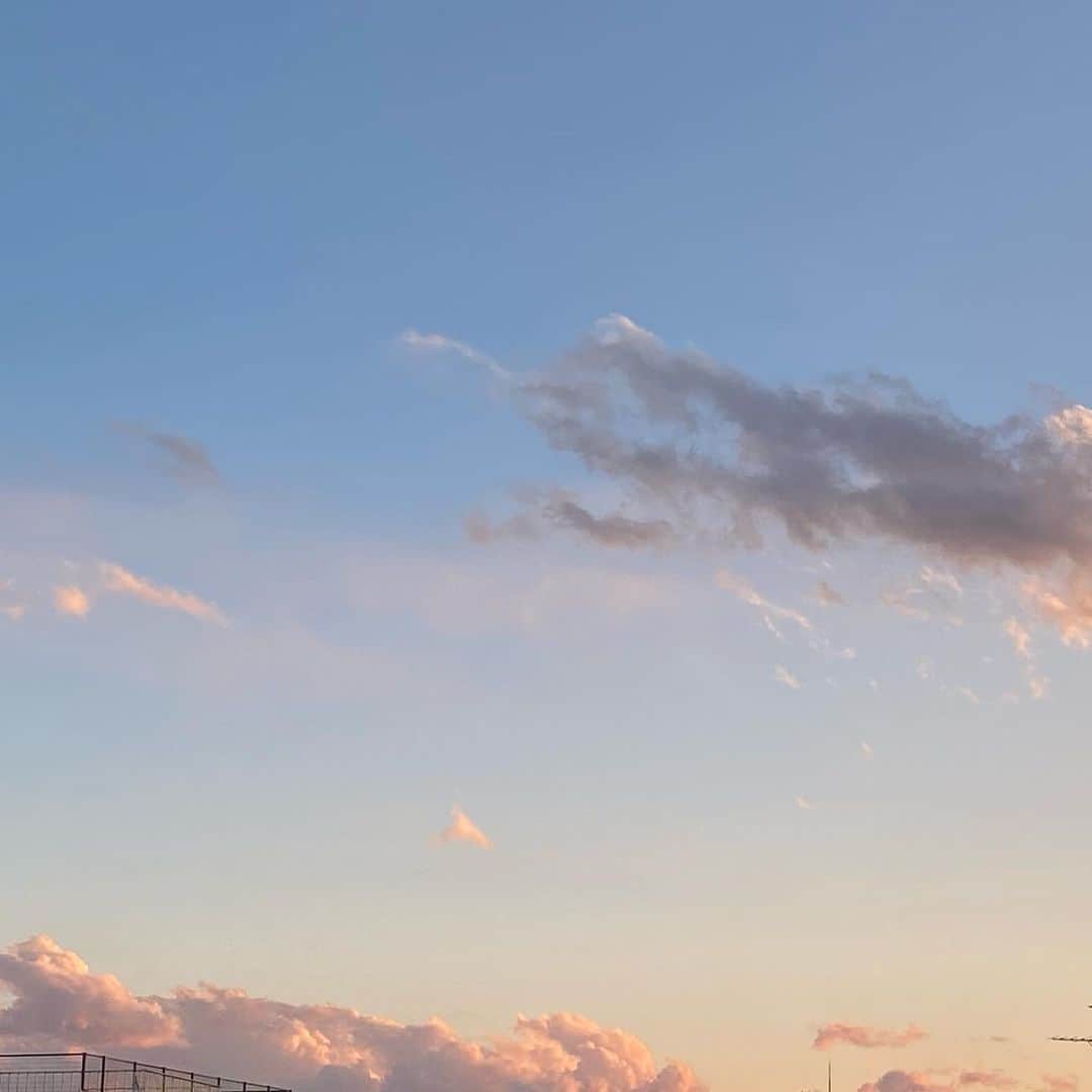門脇更紗さんのインスタグラム写真 門脇更紗instagram かわいい空だったなあ