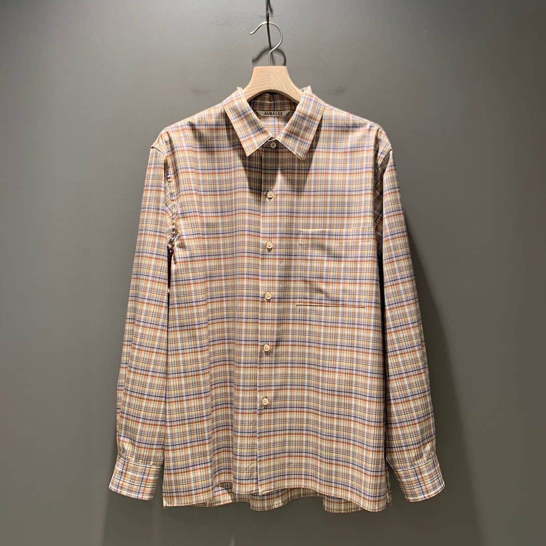 BEAMS JAPANさんのインスタグラム写真 - (BEAMS JAPANInstagram)「＜AURALEE＞ Mens WASHABLE SUPER LIGHT WOOL CHECK SHIRTS ¥36,000+TAX Item No.11-11-6622 BEAMS JAPAN 2F ☎︎03-5368-7317 @beams_japan #auralee #beams #beamsjapan #beamsjapan2nd Instagram for New Arrivals Blog for Recommended Items」1月30日 10時07分 - beams_japan