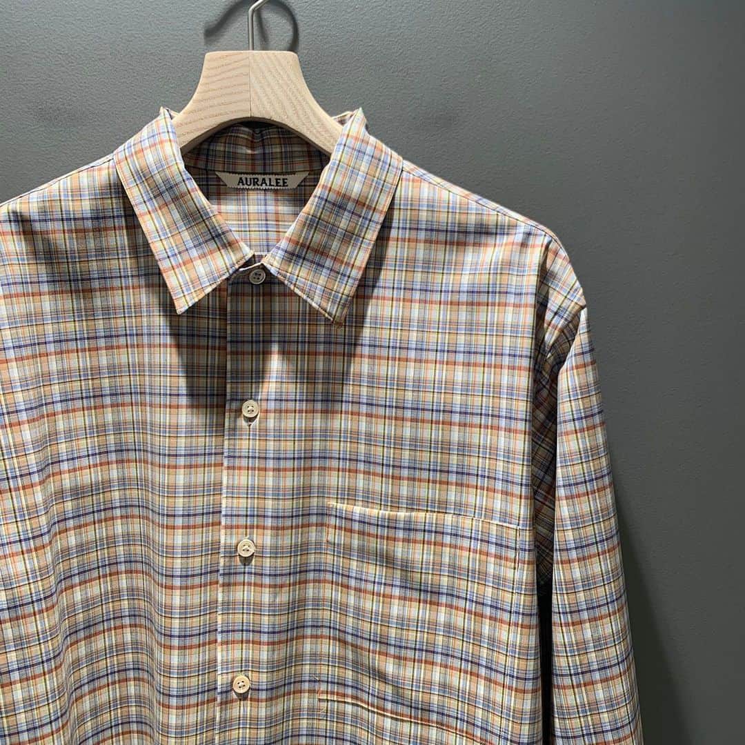 BEAMS JAPANさんのインスタグラム写真 - (BEAMS JAPANInstagram)「＜AURALEE＞ Mens WASHABLE SUPER LIGHT WOOL CHECK SHIRTS ¥36,000+TAX Item No.11-11-6622 BEAMS JAPAN 2F ☎︎03-5368-7317 @beams_japan #auralee #beams #beamsjapan #beamsjapan2nd Instagram for New Arrivals Blog for Recommended Items」1月30日 10時07分 - beams_japan