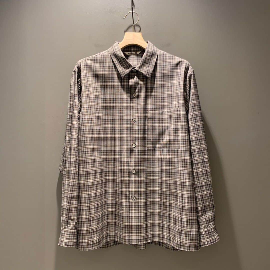 BEAMS JAPANさんのインスタグラム写真 - (BEAMS JAPANInstagram)「＜AURALEE＞ Mens WASHABLE SUPER LIGHT WOOL CHECK SHIRTS ¥36,000+TAX Item No.11-11-6622 BEAMS JAPAN 2F ☎︎03-5368-7317 @beams_japan #auralee #beams #beamsjapan #beamsjapan2nd Instagram for New Arrivals Blog for Recommended Items」1月30日 10時06分 - beams_japan