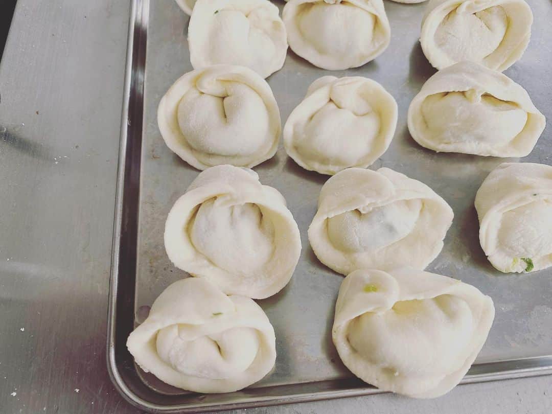 ハミルさんのインスタグラム写真 - (ハミルInstagram)「. . 数週間ぶりの休日. . 昨日の撮影の残りの餃子を仕上げて、 遅い朝ごはんにする。  お天気いい、 だらり、ぼぉっとするには、いい日だ. . #餃子の皮  #餃子」1月30日 11時22分 - haruhamiru