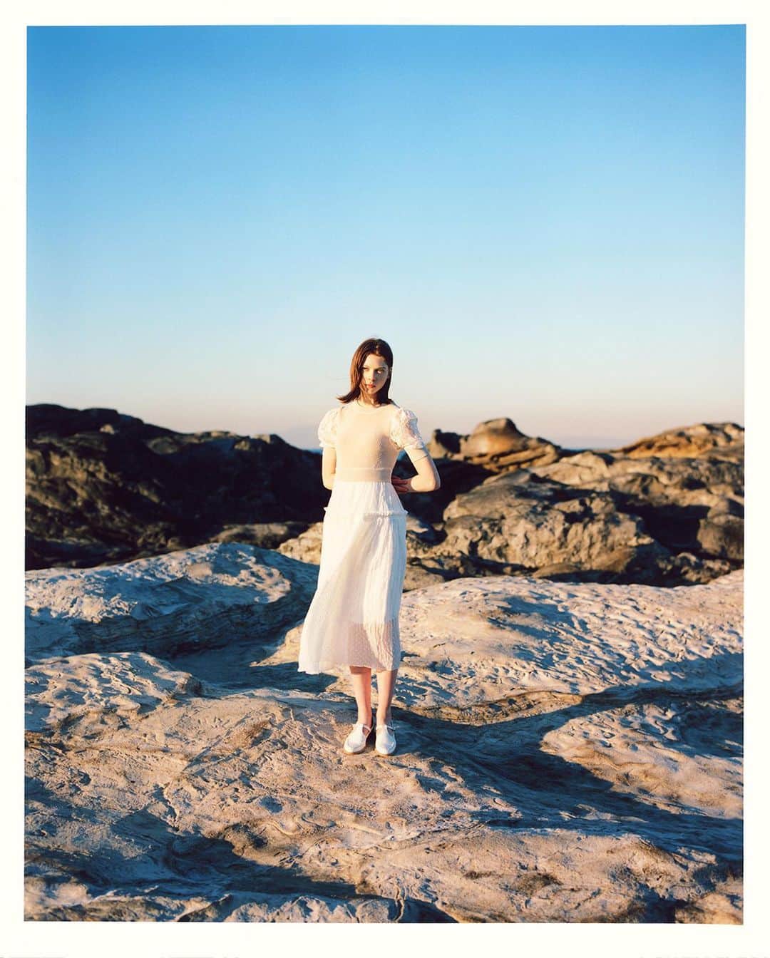 ファーファーのインスタグラム：「【CATALOG】 2021 SPRING COLLECTION  dress ¥27,000＋tax shoes ¥24,000＋tax  プロフィールリンクより 最新のデジタルカタログをチェック！  @furfur_official @furfur_official_staff  #FURFUR #ファーファー」