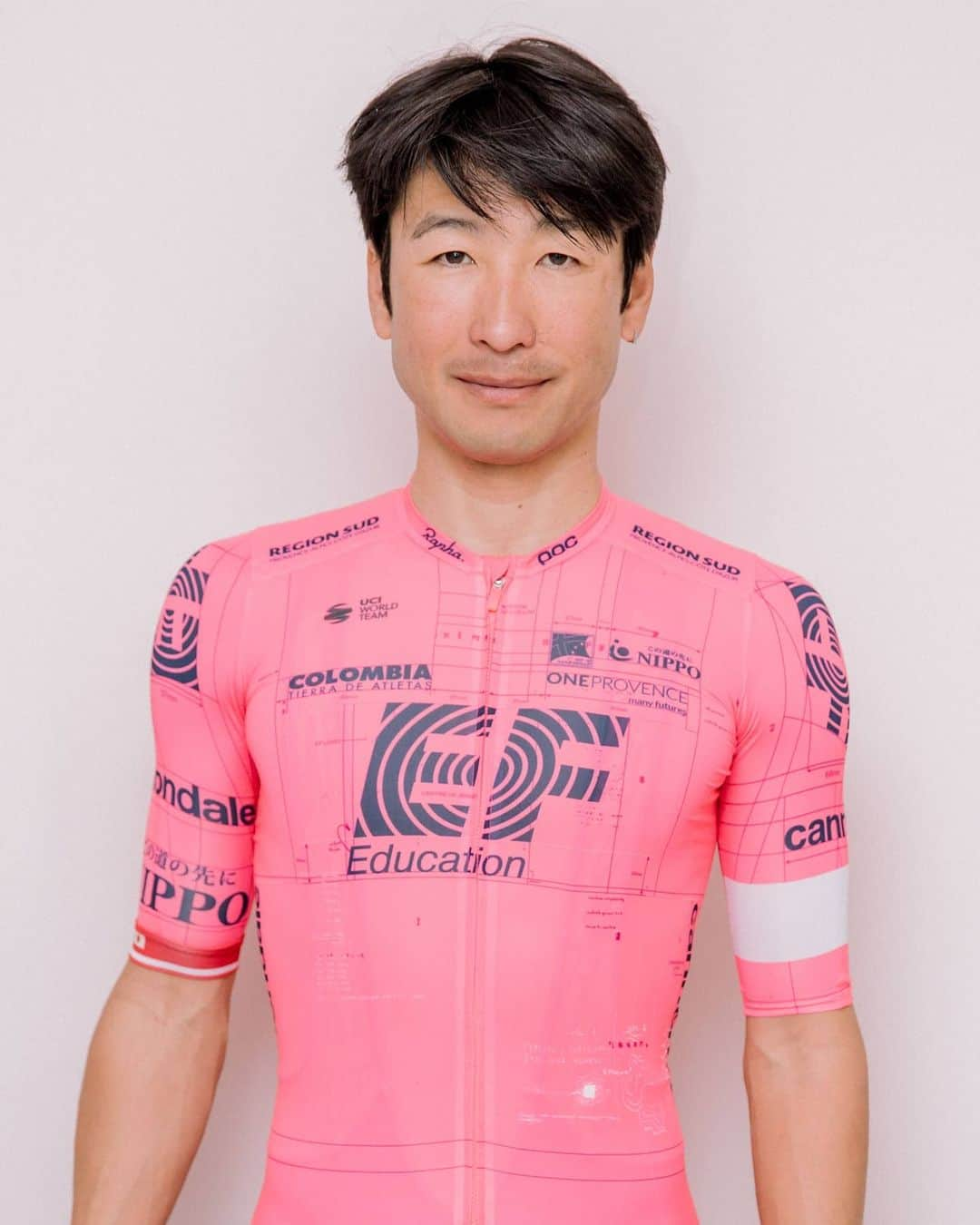 別府史之のインスタグラム：「2021 New kit @efprocycling @rapha 📷: @jojoharper_」