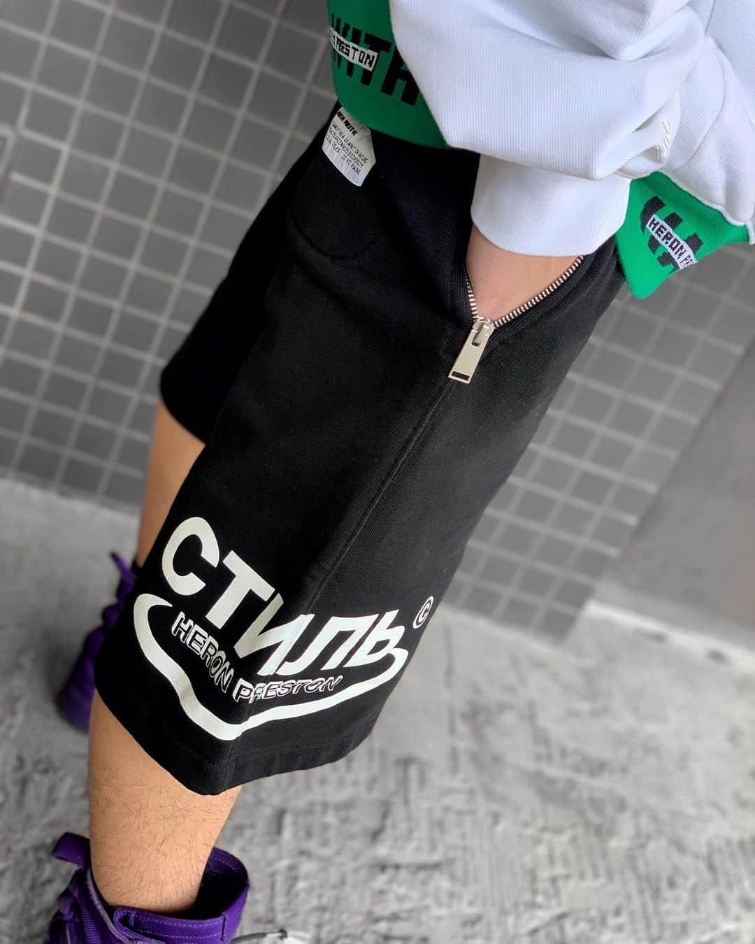 AYINさんのインスタグラム写真 - (AYINInstagram)「・ ・ ・ New arrival✔️ ss21 @heronpreston ・ ・ ・ ・ ・ ・ available at store✔️ ・ ・ ・ ・ ・ #heronpreston #AYIN #ss21」1月30日 21時30分 - ayin_japan