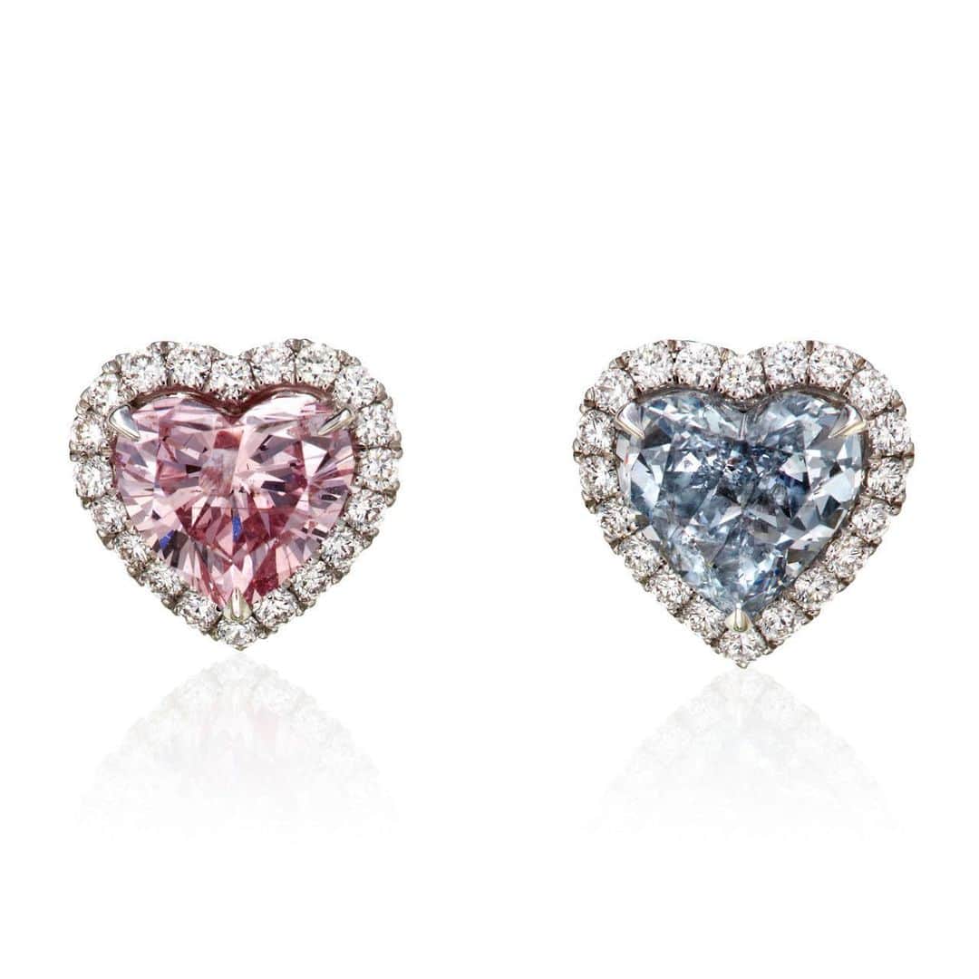 クリスティーズさんのインスタグラム写真 - (クリスティーズInstagram)「Fall in love with our Jewels Online sale, just in time for Valentine's Day. 💕⠀ .⠀ Visit the link in our bio to explore the sale!⠀ .⠀ Heart-Shaped Colored Diamond and Diamond Earrings with GIA Reports. Estimate: $40,000-60,000.⠀ ⠀ Cartier Pavé Diamond and Rose Gold 'Love' Bracelet. Estimate: $6,000-8,000.⠀ ⠀ Light Pink Diamond Ring with AGL Report. Estimate: $2,000-3,000.⠀ .⠀ Jewels Online — 27 January-10 February⠀ .⠀ #jewels #jewelry #jewellery #valentinesday #diamond #diamonds #ruby #rubies #gold #earrings #bulgari #vca #cartier #cartierlovebracelet #heartshapedjewelry @christiesjewels」1月30日 21時23分 - christiesinc