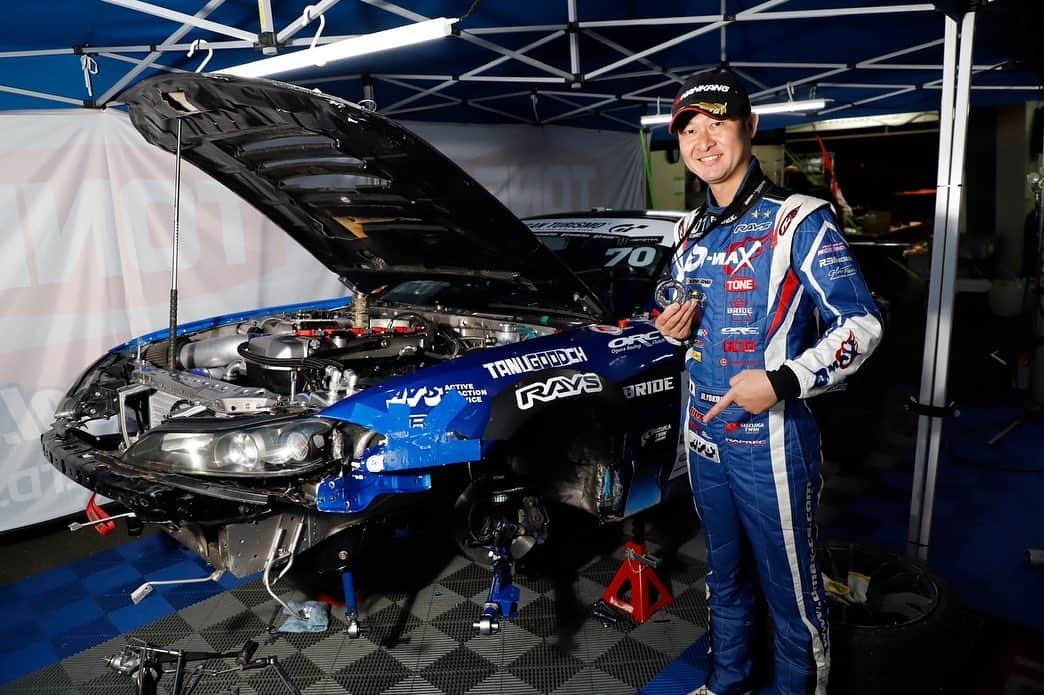 横井昌志さんのインスタグラム写真 - (横井昌志Instagram)「D1GP  Rd7 筑波は準優勝でした！  ベスト4での接触の影響で決勝は走れずで、かなり悔しい結果となりました！  まだ明日もあるのでチームに修復してもらい、完璧な状態で明日に望めると思います！  また明日も、現地のファンの方、YouTubeライブを見ていただいてる方、応援お願いいたします🙏😌  #dmax #nankang  #koyorad  #dixcel #sunoco #r31house  #ignitionprojects  #briancrower  #suzukatwincircuit  #rays #tone #orc #bride  #gcg #naprec  #kinokuni  #glossfactory  #kygnus  #avs #trs #さつま島美人 #tanugoodch #mcrfactory」1月30日 21時26分 - mcrfactory