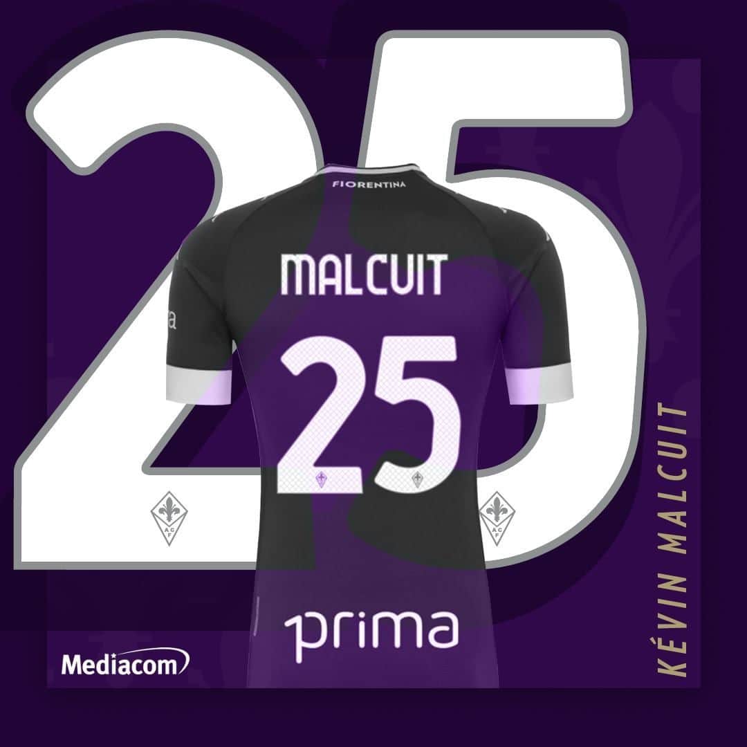 ACFフィオレンティーナさんのインスタグラム写真 - (ACFフィオレンティーナInstagram)「Malcuit è il nostro nuovo numero 2️⃣5️⃣ @drosekm is our new number 2️⃣5️⃣  #ForzaViola 💜 #Fiorentina #ACFFiorentina #KevinMalcuit #Malcuit #SerieA」1月30日 21時54分 - acffiorentina