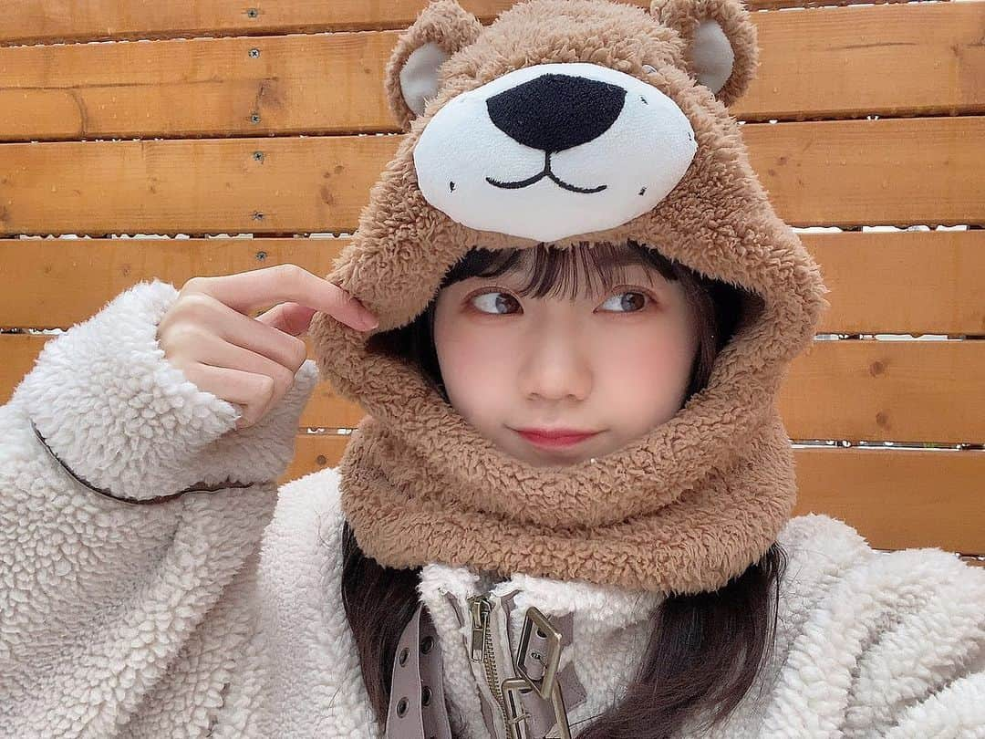 藤崎未夢さんのインスタグラム写真 - (藤崎未夢Instagram)「♡ 今日発売の生写真のくまちゃんです🧸」1月30日 21時54分 - miyu_miyu_ngt48