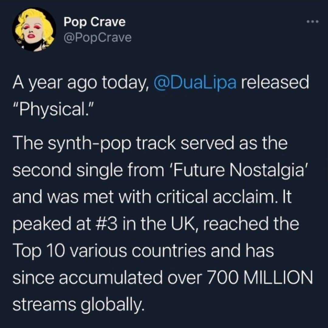 サラ・ハドソンさんのインスタグラム写真 - (サラ・ハドソンInstagram)「Wowwww I can’t believe it’s been a year 😭This is truly one of my absolute favorite songs I’ve ever co-written...i am so so proud of it 🙏🏻 Happy 1 year #PHYSICAL 💖」1月30日 14時40分 - sarahhudsonxx