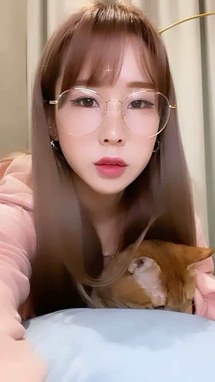 ウェイ のインスタグラム：「나도 해봤다😽 Me & Jacob #cat #way #고양이」