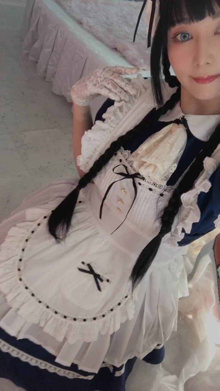 玉樹るいのインスタグラム：「#メイド #movie #メイド服 #cosplay」