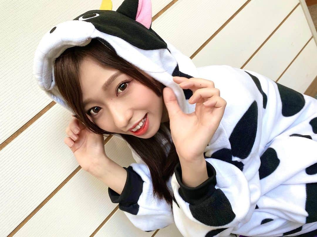 大黒柚姫さんのインスタグラム写真 - (大黒柚姫Instagram)「＊ 牛🐮💓  #TTTオンライン」1月30日 16時49分 - yuzuki_oguro_official