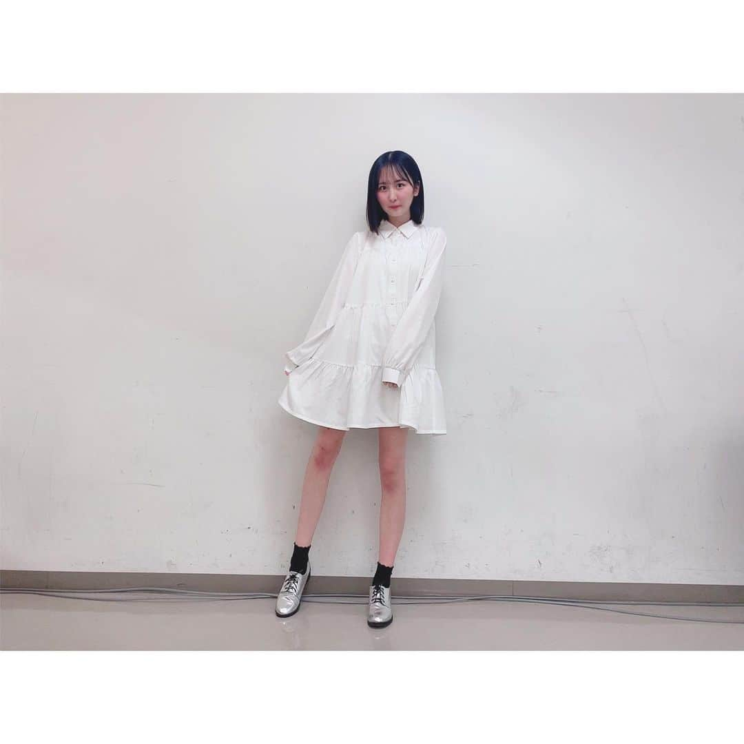 山邊歩夢さんのインスタグラム写真 - (山邊歩夢Instagram)「🤍💫✨ * * しふくです * * #あゆーで #私服 #私服コーデ #今日のコーデ #fashion #白ワンピース #シャツワンピース #ワンピース#ホワイトコーデ」1月30日 17時11分 - ayuyamabe_official