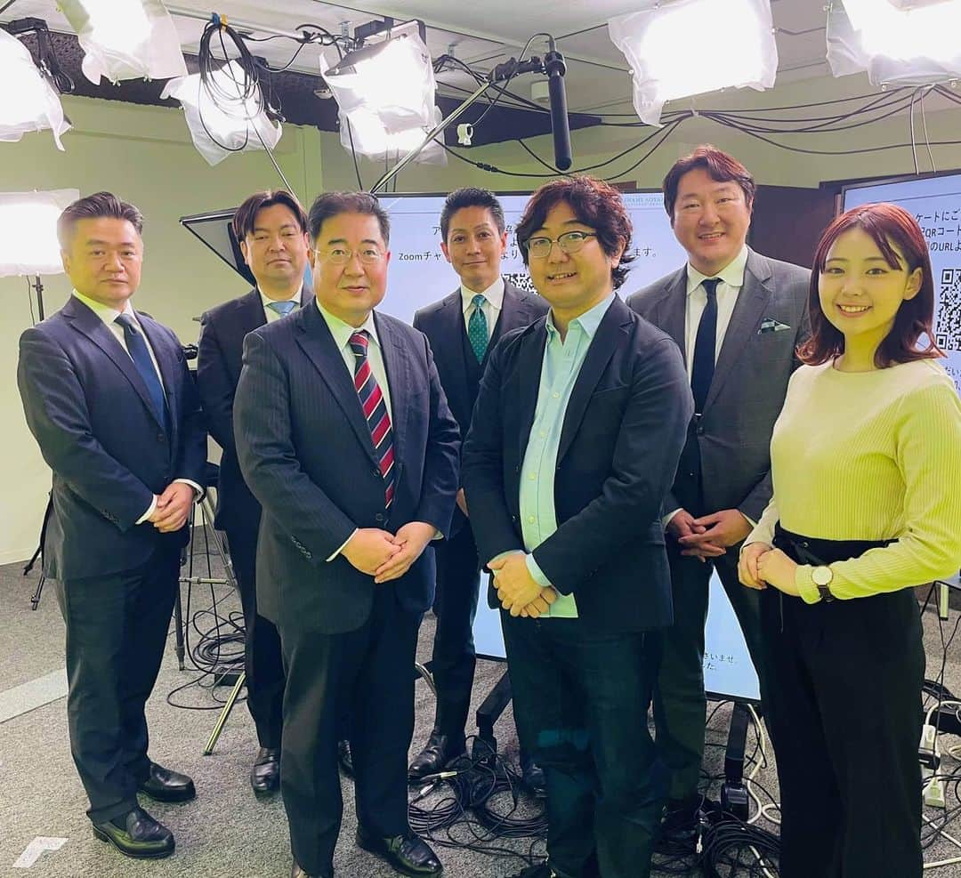 森川亮のインスタグラム：「IPO M&Aアカデミーでウェビナー。」