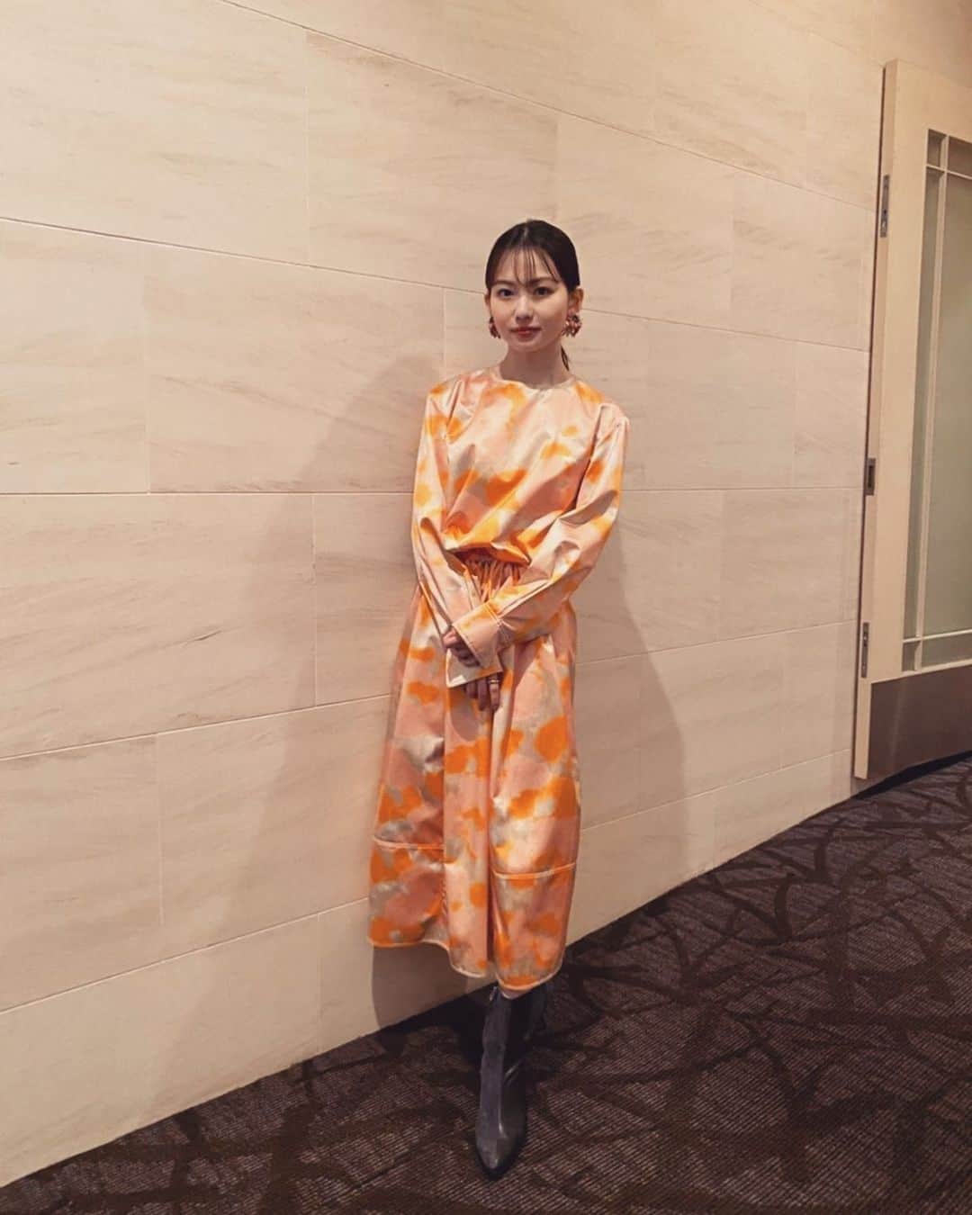 山田杏奈のインスタグラム：「@namonaki2021  舞台挨拶でした！ ライブビューイング見てくださった方もありがとうございます☺️」
