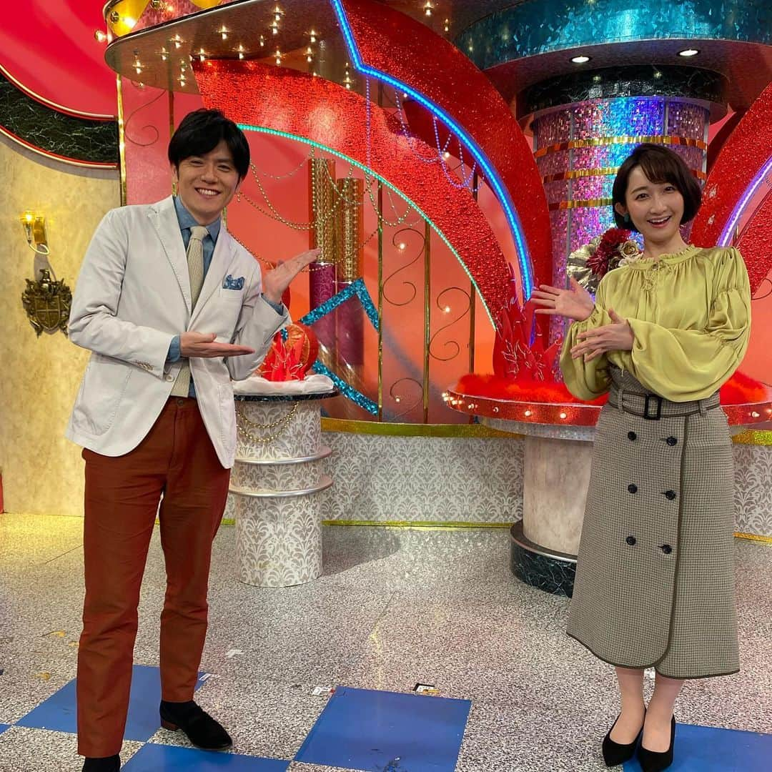 青木源太さんのインスタグラム写真 - (青木源太Instagram)「「胸いっぱいサミット」に出演しました！ #初めての関テレ#竹上萌奈アナ#ジャニ勉のパネルとも写真撮った#兄さんかっこよすぎます」1月30日 17時51分 - aoki.genta