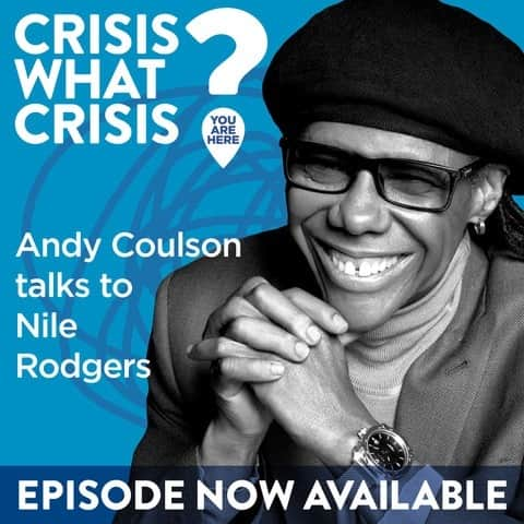 ナイル・ロジャースさんのインスタグラム写真 - (ナイル・ロジャースInstagram)「Take a listen to #CrisisWhatCrisis #PODCAST Episode #18 where I talk to #AndyCoulson about the highs, the lows and getting lucky. Link is in the @CrisisWhatCrisisPODCAST bio」1月30日 18時00分 - nilerodgers