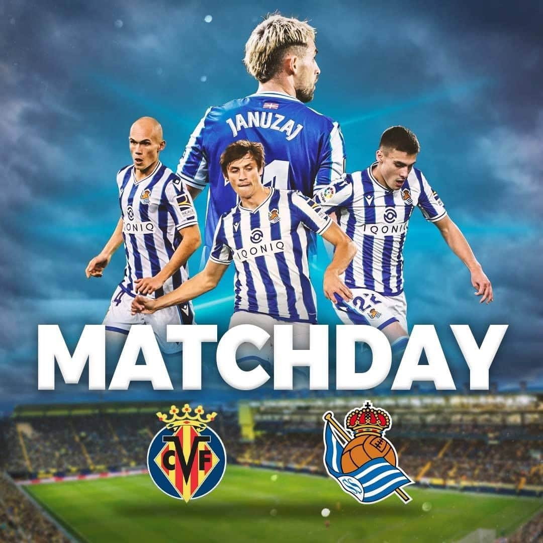 レアル・ソシエダさんのインスタグラム写真 - (レアル・ソシエダInstagram)「⚽ @villarrealcf 🆚 #RealSociedad 🏟 Estadio de la Cerámica ⏰ 21:00 🔊 AUPA REAL!!! 💙⚪  #VillarrealRealSociedad #LaLiga #AurreraReala #Football #nikezdutbigarrentalderik #yonotengosegundoequipo」1月30日 18時00分 - realsociedad