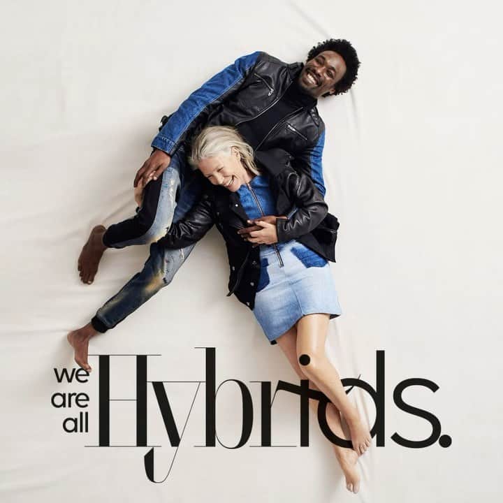 デシグアルのインスタグラム：「For her, for him, for them… and for everyone in the world. Our #hybrids are for everyone!」